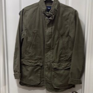 GAP Men's Military Field Jacket in Olive S